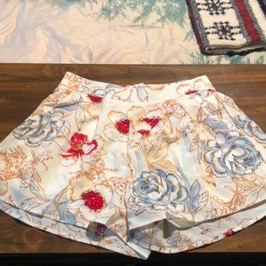 Floral shorts